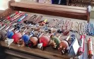 cultura-e-tradicao:-artesanato-indigena-da-aldeia-ribeirao-marcara-presenca-na-feira-do-empreendedor,-em-porto-velho