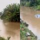 carro-e-levado-pela-correnteza-durante-chuva-forte-em-porto-velho;-mae-e-filha-sao-resgatadas-por-moradores